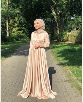 AMEERA DRESS GOLD