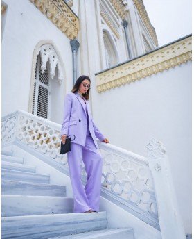 ARWA SUIT LILAC