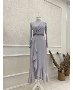 LUNA DRESS GREY