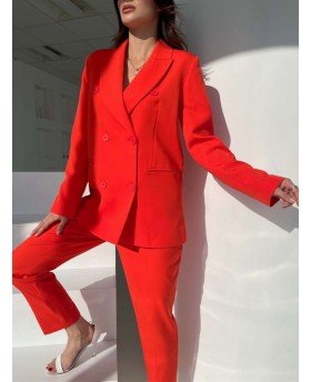 NERMIN SUIT RED