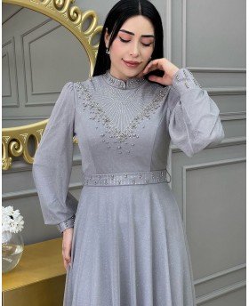 ANBAR DRESS GREY