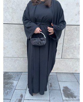 ABAYA YARA 3 PCS BLACK