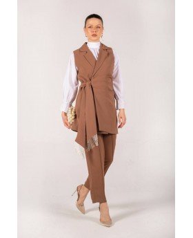 REVIN SUIT CAMEL