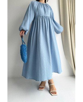 SHADA DRESS BLUE