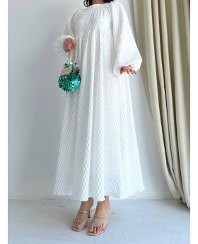 SABRINA DRESS WHITE