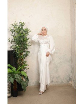 LUNA DRESS WHITE