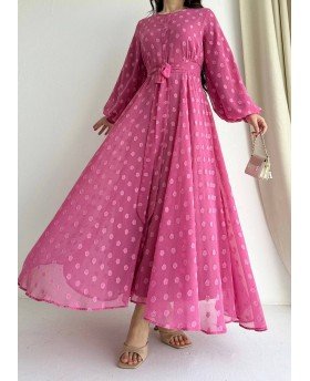 SALSABIL DRESS FUCHSIA