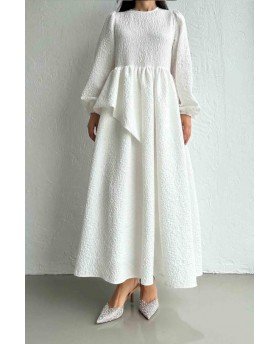 ARWA DRESS WHITE