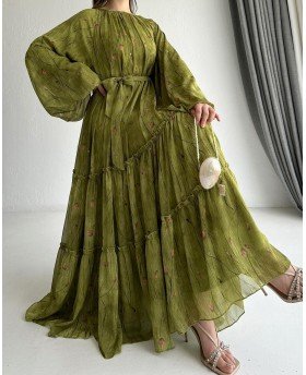 KHULUD DRESS GREEN