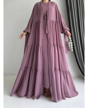 AZHAR ABAYA PINK