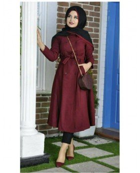 HAYAT COAT BORDEAUX