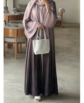 SHAMSS ABAYA TAUPE