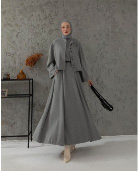 HALA DRESS GREY