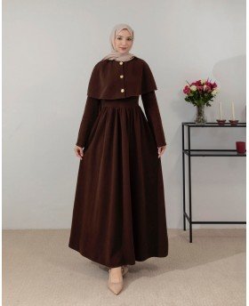 RITAJ DRESS BROWN