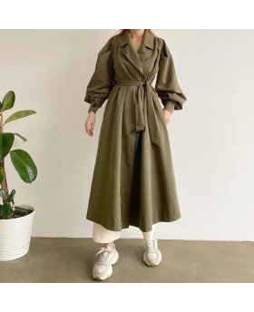 LAYAN TRENCH MILITARY GREEN