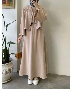 HALA DRESS BROWN