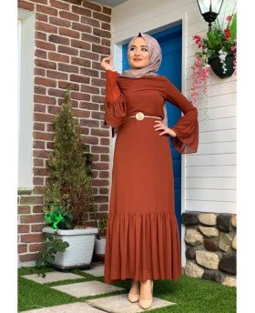 RAGHD DRESS CAMEL