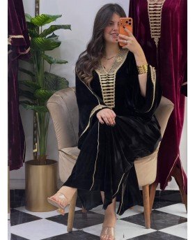 HAJAR CAFTAN BLACK