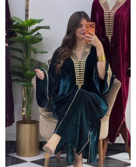 HAJAR CAFTAN GREEN