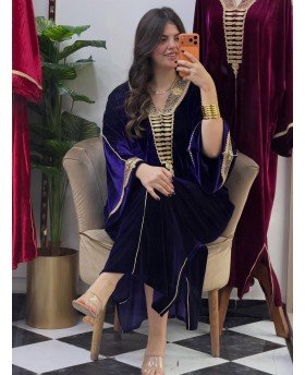 HAJAR CAFTAN PURPLE