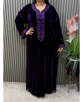 IMAN CAFTAN PURPLE