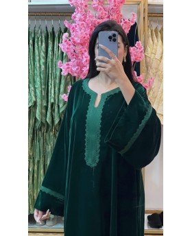 RAZAN CAFTAN GREEN