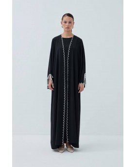 SUJUD ABAYA SET BLACK