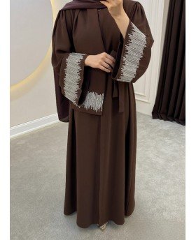 ALAE ABAYA BROWN