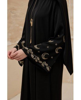 MESK ABAYA SET BLACK