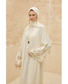 MESK ABAYA WHITE