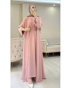 TAGHREED ABAYA PINK
