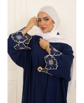 ROSA ABAYA SET DARK BLUE