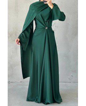 ELIN DRESS GREEN