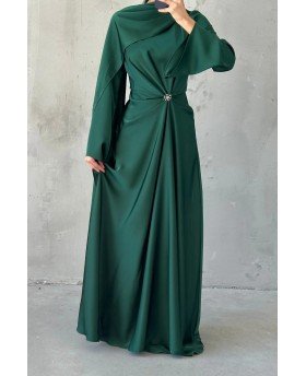 ELIN DRESS GREEN