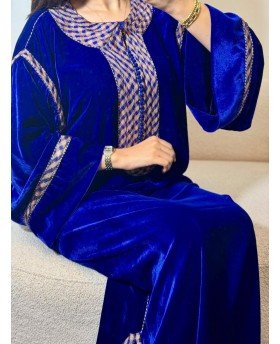 LATIFA CAFTAN BLUE
