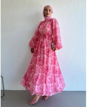 BAYAN DRESS FUCHSIA