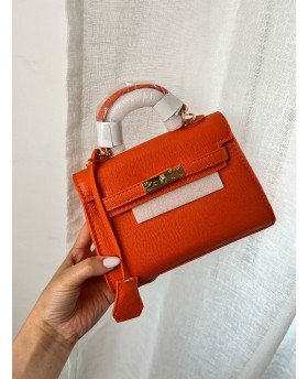 MINI KELLY BAG ORANGE