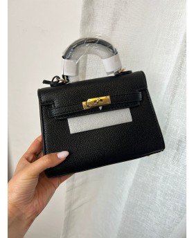 MINI KELLY BAG BLACK