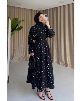 NUR DRESS BLACK