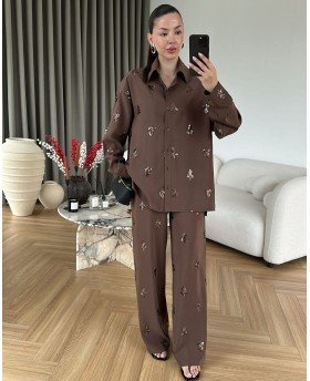 ALYA SET BROWN