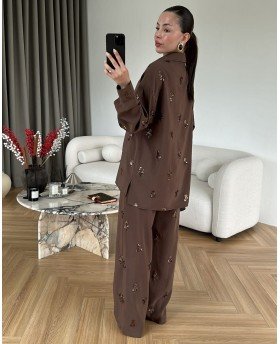 ALYA SET BROWN