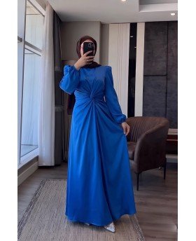 LUNA DRESS BLUE