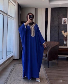 FAIZA CAFTAN BLUE