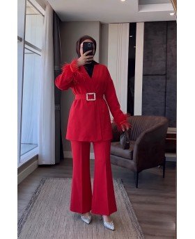 MAHA SUIT RED
