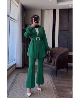 MAHA SUIT GREEN