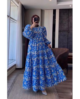 AIDA DRESS BLUE