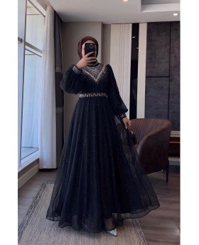 ANBAR DRESS BLACK