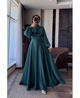 HUB DRESS GREEN