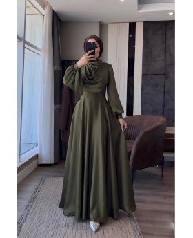 HUB DRESS MILITARY GREEN