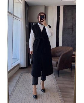 RUYA VEST BLACK